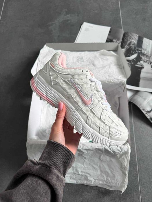 !SALE! Nike P-6000 White/Pink 36 37 38 39 40 41 найк п6000 рожеві
