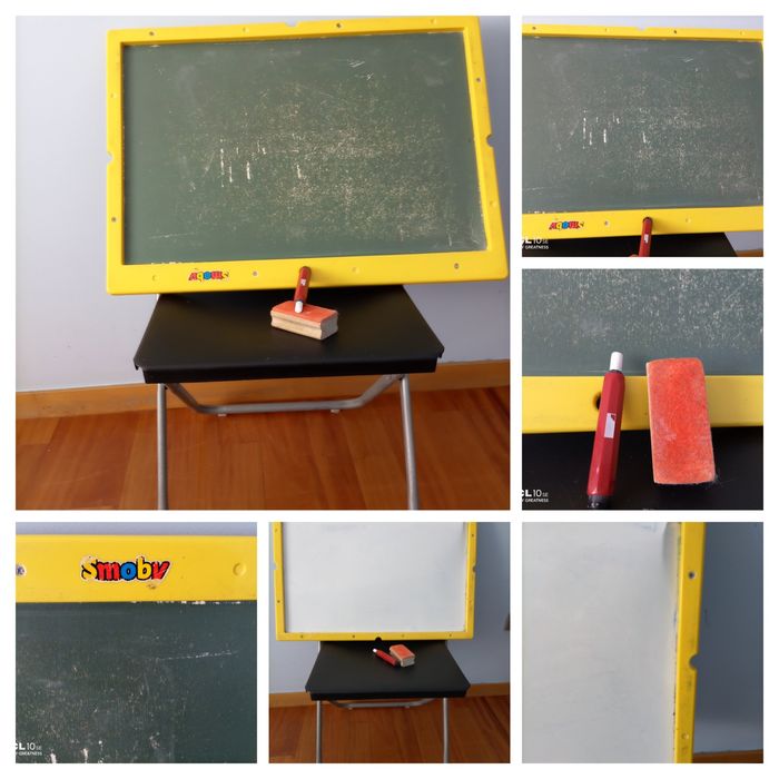 Pasta com letras/moldes/quadro com lousa