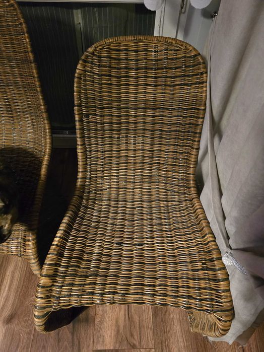 Krzesło/fotel naturalny rattan 4 sztuki *rezerwacja*