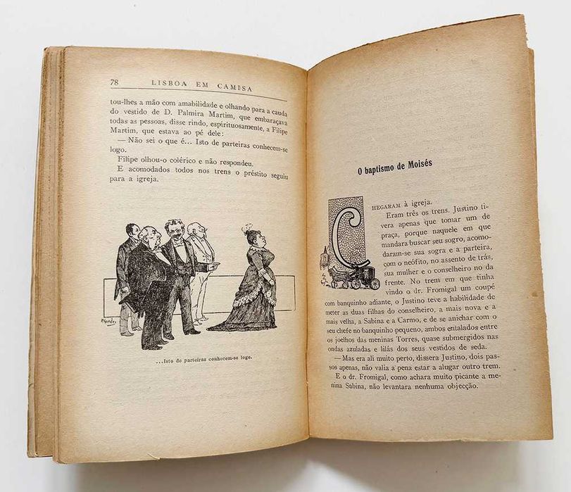 1954, Gervásio Lobato, Lisboa Em Camisa. Ilustrado.