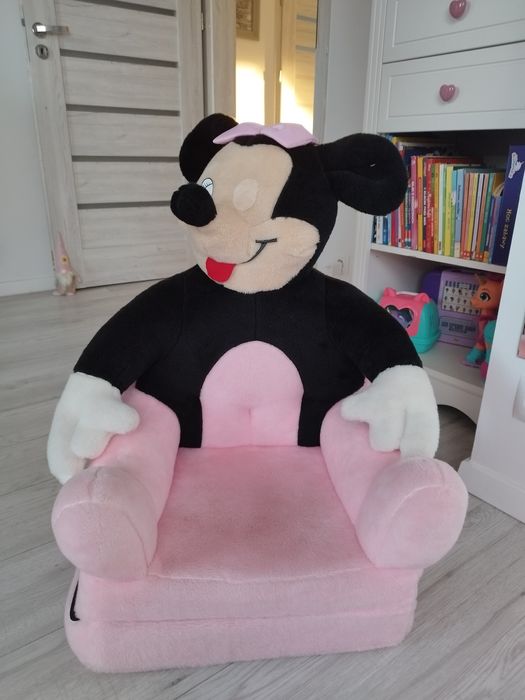Fotel rozkładany Minnie Mouse