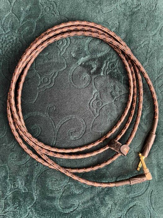 Cabo Roland 3m revestido em tecido _ Como Novo