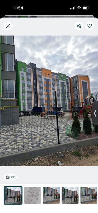 Повноцінна простора 2 кімнатна квартира з євроремонтом. Новий будинок.