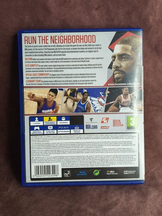 Stara gra komputerowa NBA2K18 na PS4 ¹³⁹