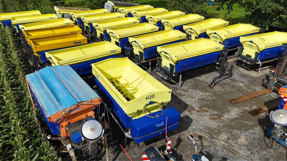 Piaskarka solarka Schmidt Stratos B60 6m3 9350L solanki Taśma! Combi Soliq 2019 hakowiec CAN hakowiec RoRo