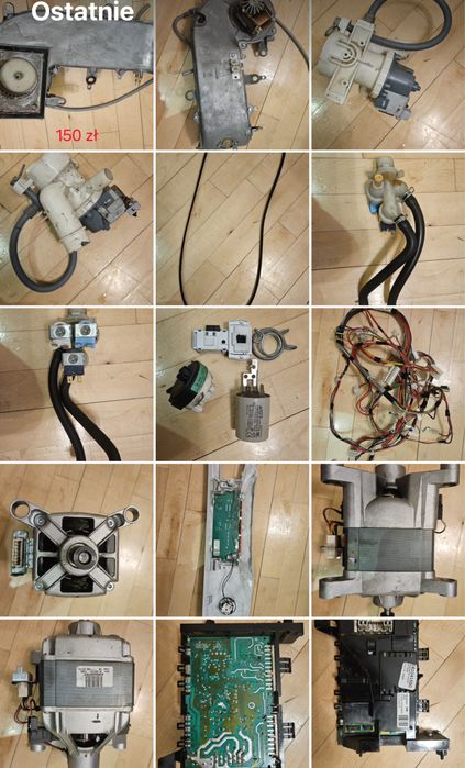 Czesci do Candy pralko-suszarka Alise EVO W 4853D pralka suszarka