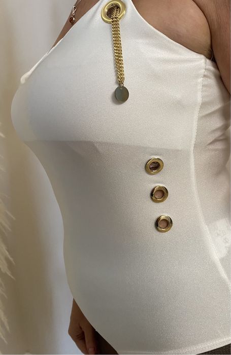 Body S/M Gil Santucci biale nowe