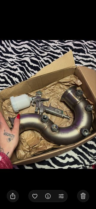 Vendo downpipe novo