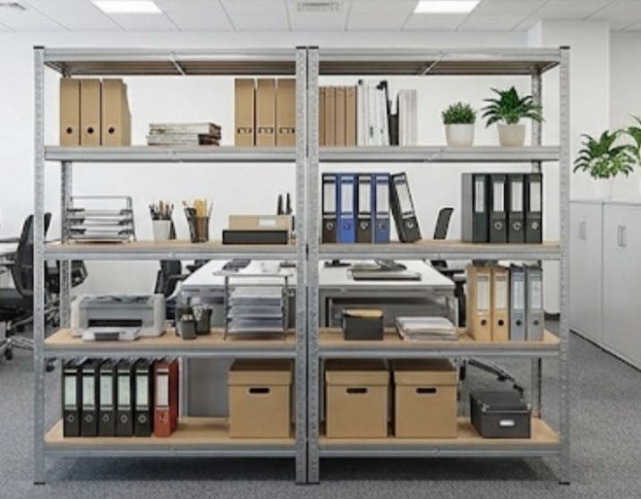 2szt Regał Metalowy Magazynowy do Garażu Piwnicy 180x90x40 10 PÓŁEK łą