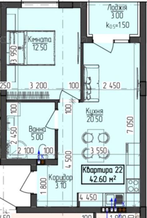Продаж 1,5-кім квартири в ЖК «Еліт Парк». Переуступка