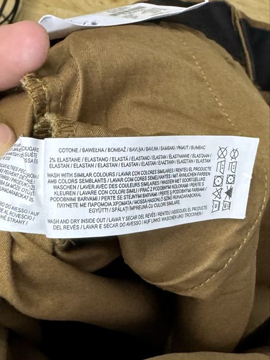 Primark Denim Co штаны брюки W34 L32 размер коричневые