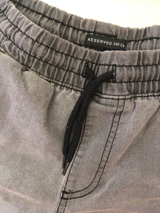 Joggery chłopięce szare