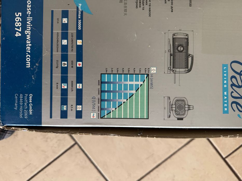 pompa stawowa OASE PROFIMAX 30000