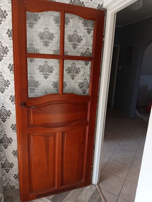 Drzwi drewniane  90cm 80cmx2 i 70 cm