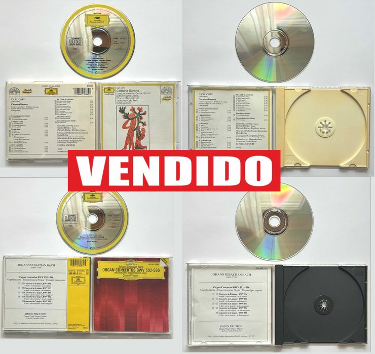 Coleção CDs Música Clássica Deutsche Grammophon