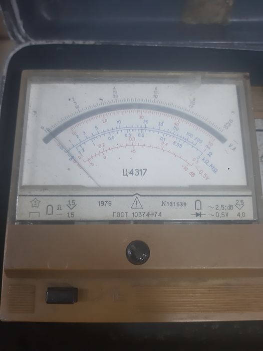 Тестер мультиметр  Ц4317