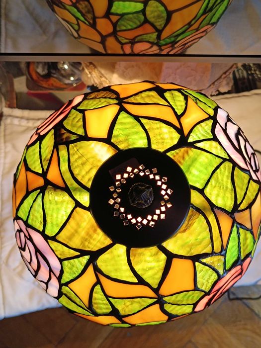 Kolekcjonerska stara Lampka gabinetowa ,, Tiffany "