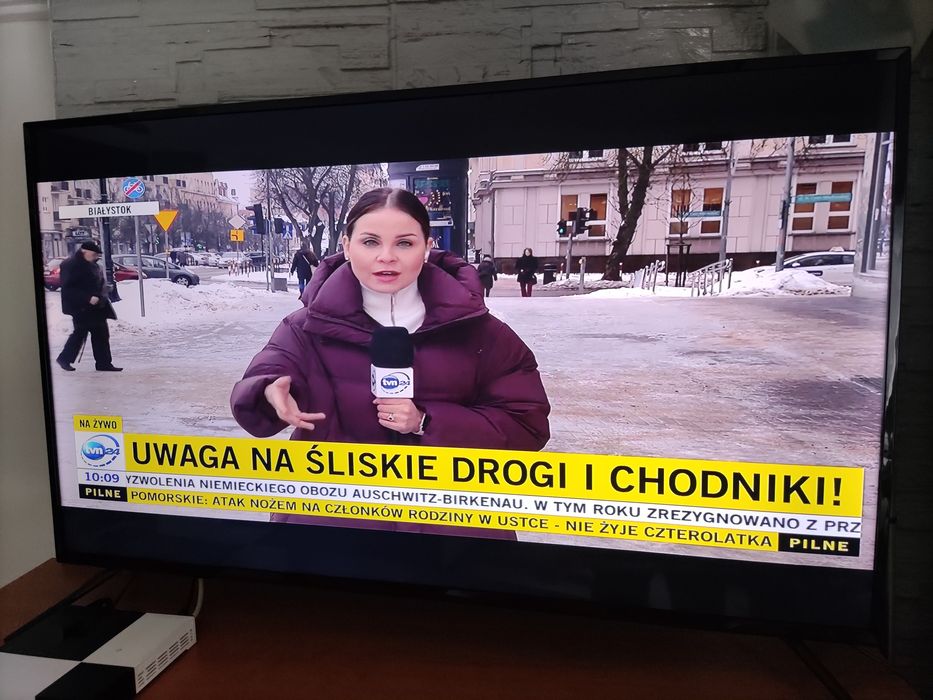 Telewizor 50 cali z DVB T2.4k
