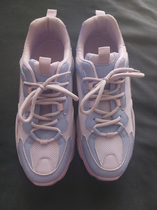 Damskie sneakersy fioletowe, rozmiar 41
