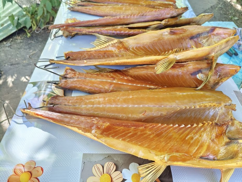 Вялений ,копчений товстолоб