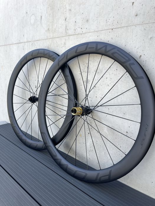 Koła szosowe carbon PRO-WAY HYPER 50mm CARBON SPOKE 1260g!