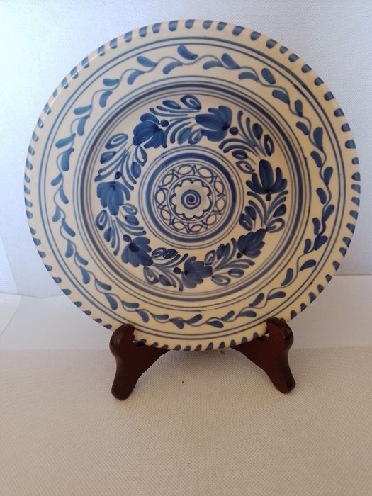 Prato em faiança espanhola Toledo