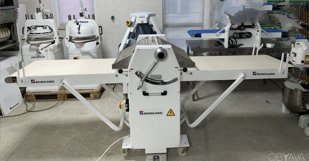 Тестораскатка 2шт  Bongard SF600L и настольная раскатка теста Mac Pan