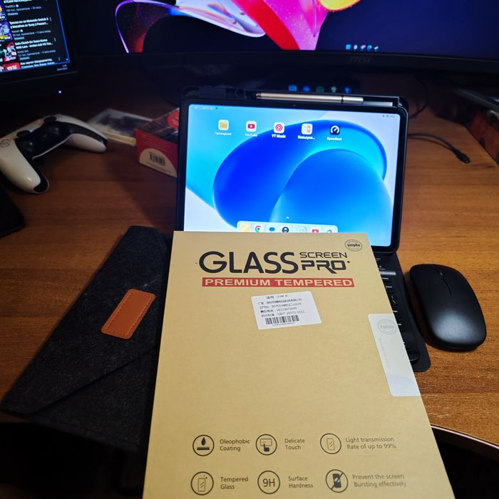 Xiaomi Pad 5/6/7 – клавиатура, мышь, стилус, стекло, чехол(не планшет)