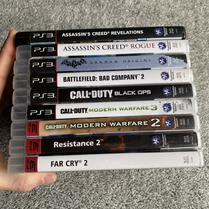Диски с играми на PS3 лицензия