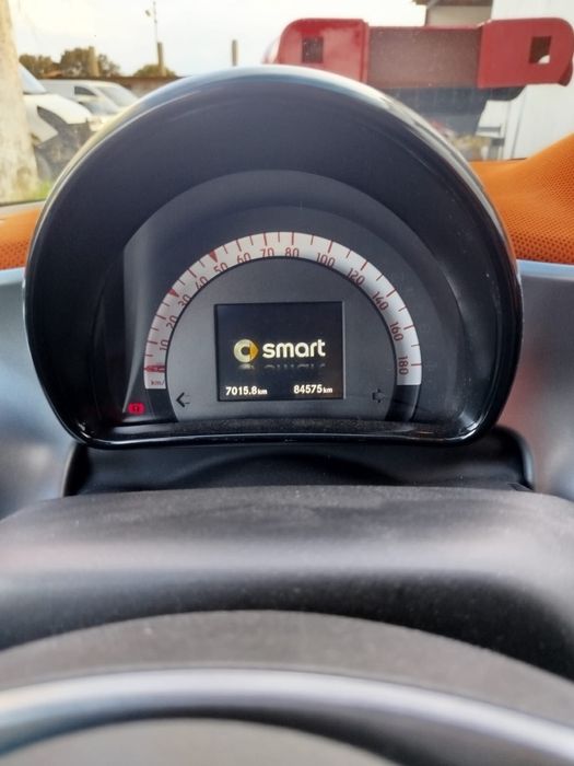 Smart ForFour Preto/Laranja