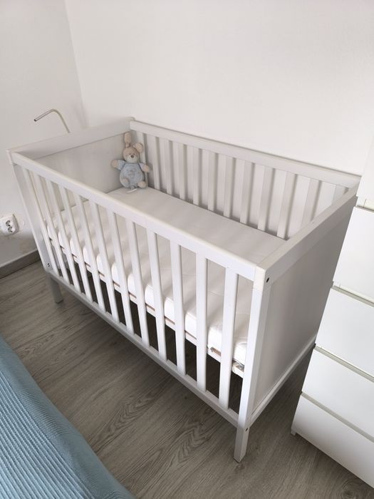 SUNDVIK - Berço 60x120 cm, com colchão
Berço, b