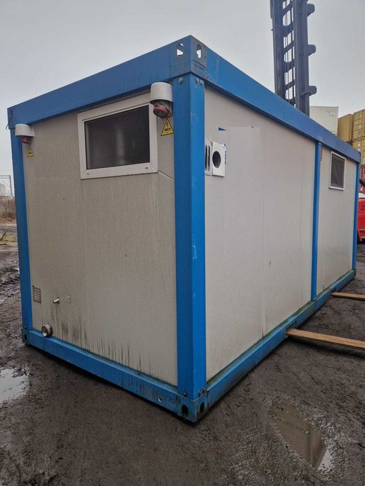 Kontenery budowlane sanitarne WC prysznic SOCJALNE Transport CAŁA PL