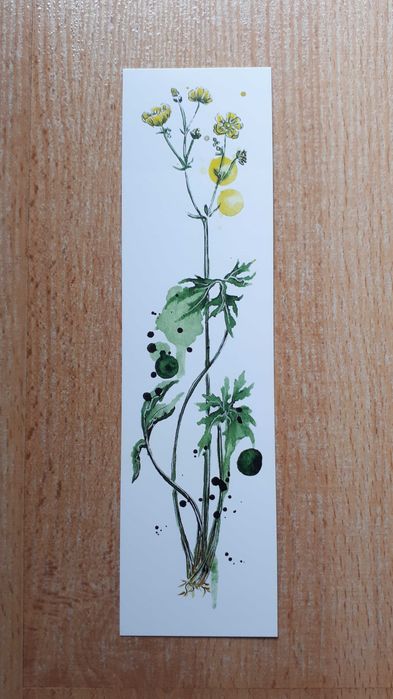 Zestaw - Pocztówka z kopertą + zakładki do książki