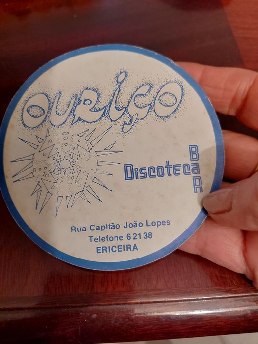 Base de copos Vintage da Discoteca Bar OURIÇO,.