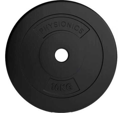 Physionics Zestaw obciążeń 2 x 10 kg, 31 mm