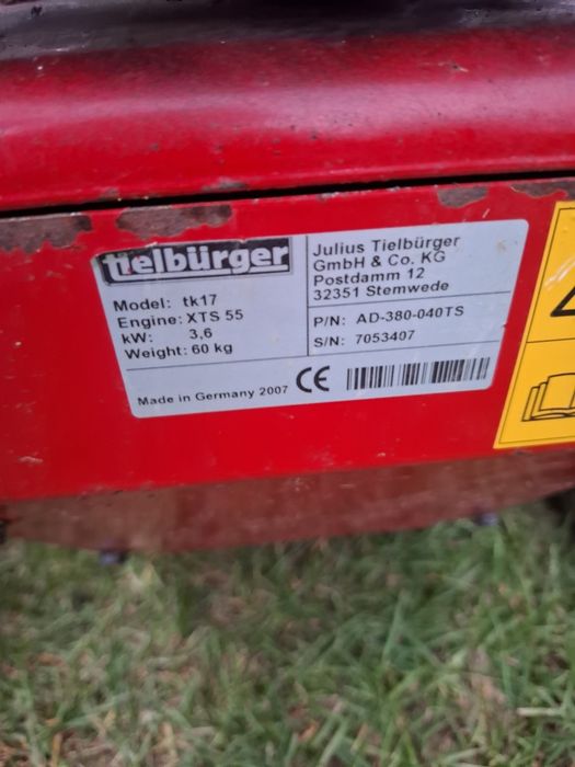 Zamiatarka spalinowa tielburger tk17