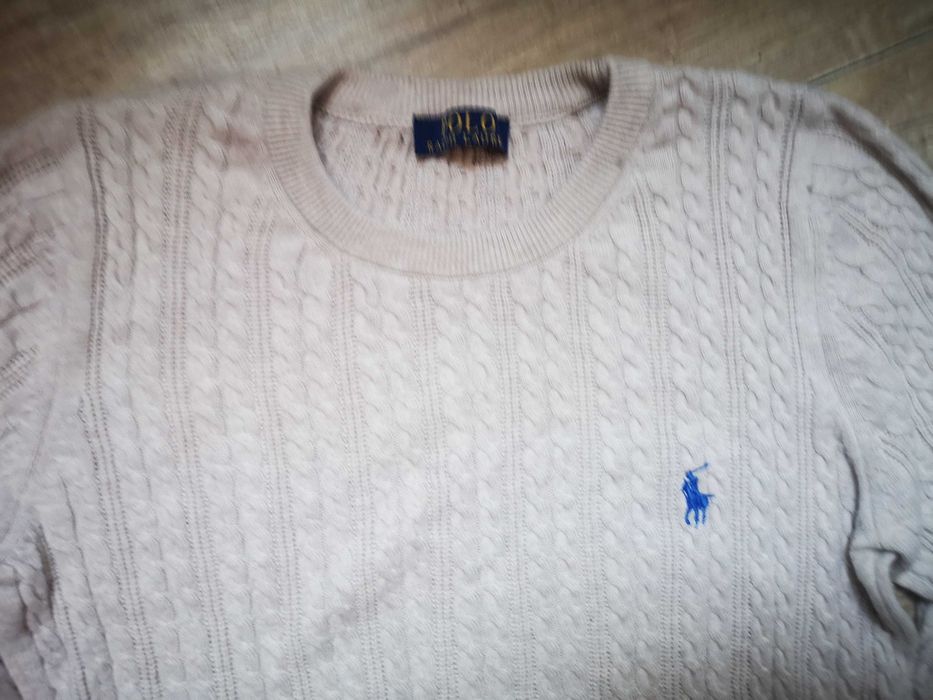 Ralph Lauren - sliczny sweterek  l
