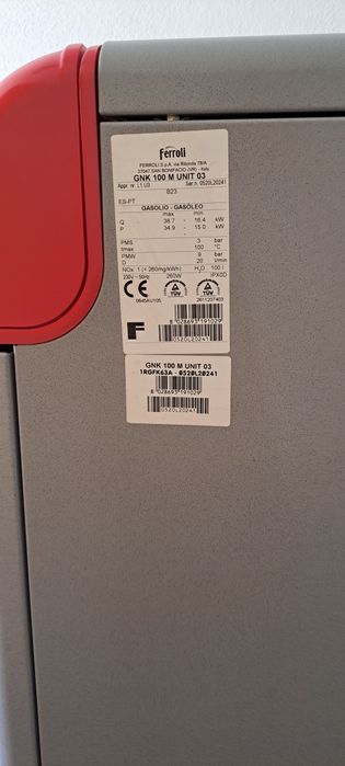 Caldeira a gasoleo