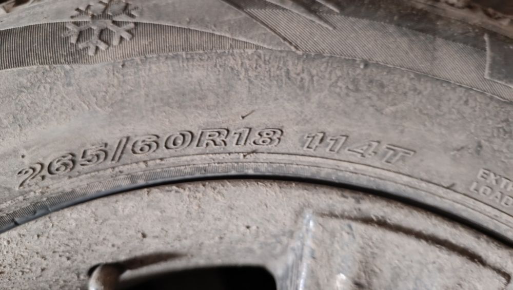 Колеса ml163 265 60 r18 5 112 диски шини