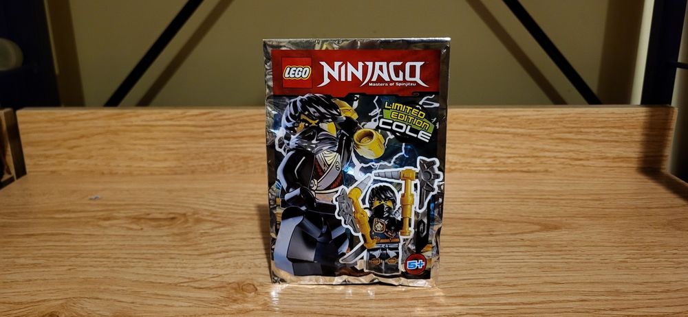 Lego Ninjago 891611 Cole plus broń saszetka klocki edycja limitowana