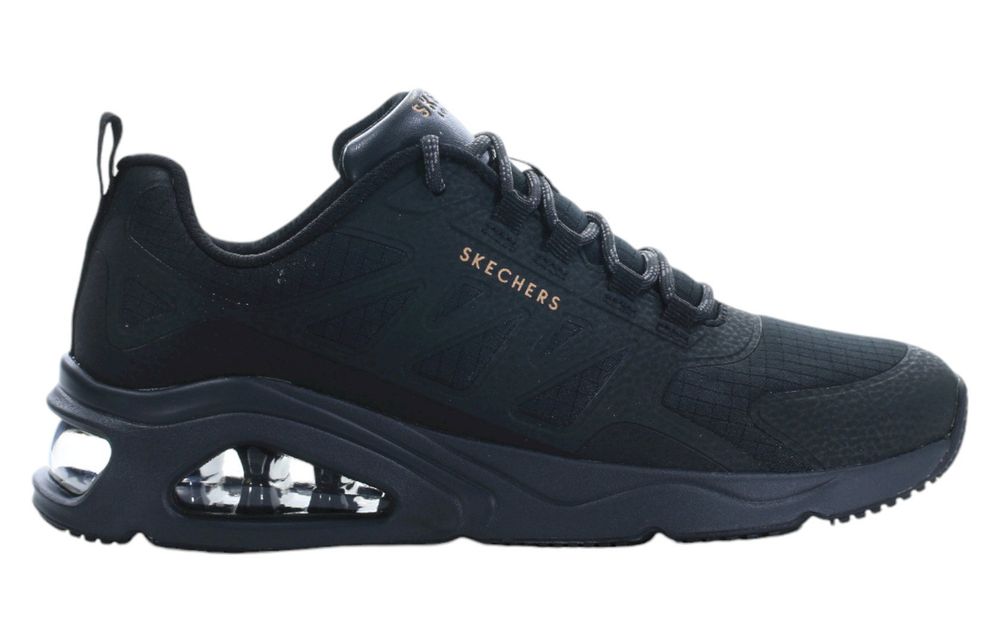 Czarne buty sportowe damskie Skechers TRES-AIR UNO 38