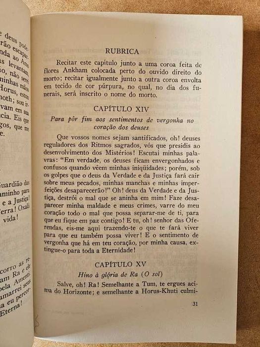 "O Livro dos Mortos do Antigo Egito" -> Edição Rara