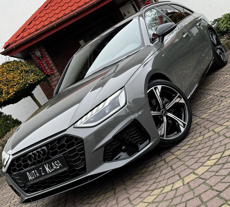 Audi A4 Avant SLINE+BLACK_EDITION*Pełny_2024r*Radary*Virtual*Keyless*Na_Gwarancji*
