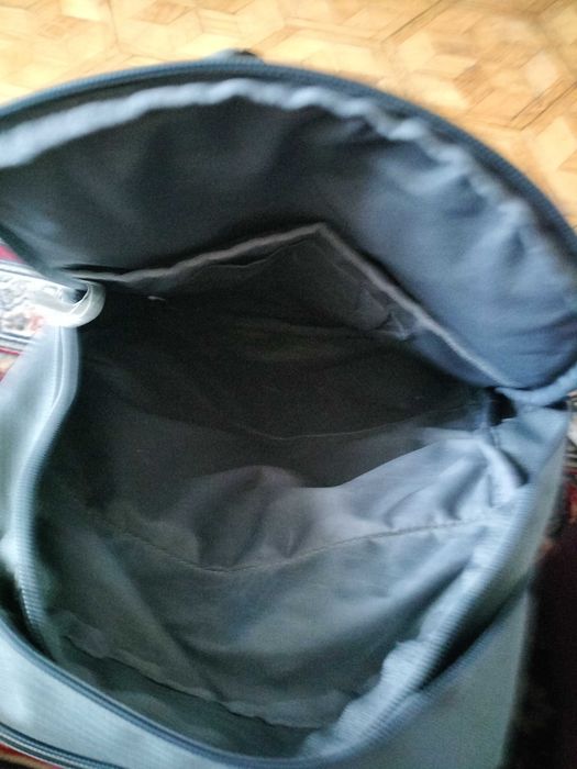 szaro-czarny plecak Nike Brasilia 9 dwukomorowy