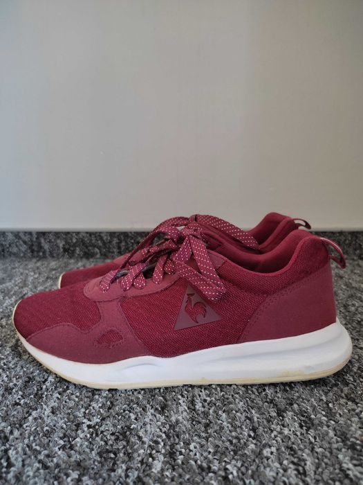 Buty bordowe sportowe Le Quoc Sportif