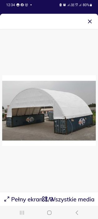 Hala namiotowa 12m