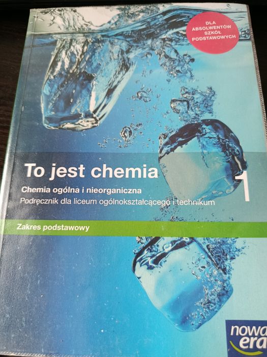 To jest chemia 1 zakres podstawowy Podręcznik