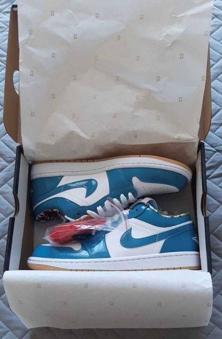 Air Jordan 1 Low ’Barcelona Cyber Teal’ - rozm. 41/26cm