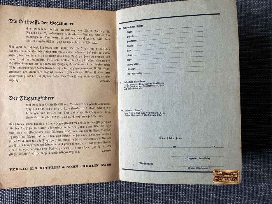 Der Dienstunterricht in der Luftwaffe Служебная подготовка в Люфтваффе