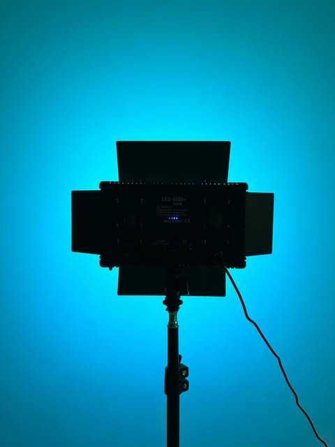 студійне освітлення для зйомки рілзів/відеосвітло Led Pro 600+ RGB